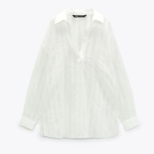 Zara 100% cotton Shirt - slightly oversized